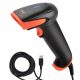 Tera CCD kabelgebundener 1D-Barcodescanner (Orange)