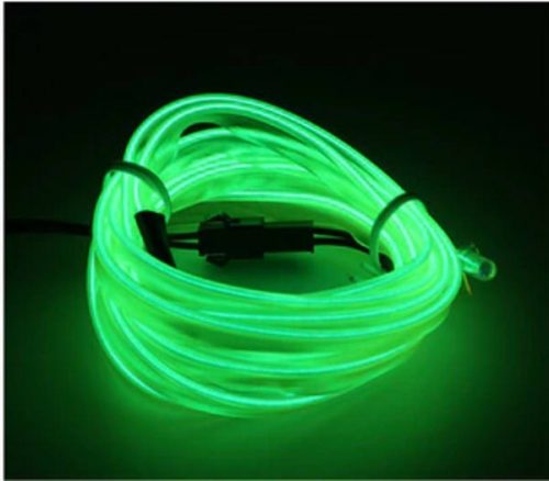OneLED Auto-LED-Faser, schneidbares LED-Licht, mit Zigarettenanzünder-Ladegerät, 2m (grün)