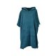 Eono Unisex Poncho-Handtuch mit Kapuze (Marineblau)