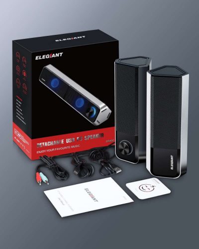 ELEGIANT SR400 BT5.0Bluetooth Lautsprecher HiFi Stereo 2 Stk