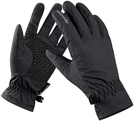 Naturehike Winter wasserdichte warme Touchscreen-Skihandschuhe XL (Schwarz)