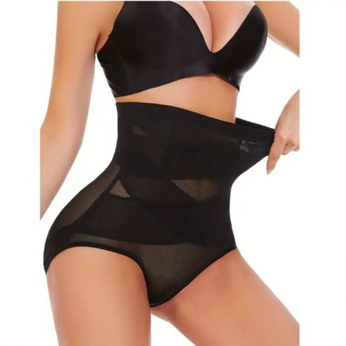 Shapewear High Waist Damenunterwäsche 2XL (Schwarz)