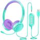 Mpow Kinder-Headset (Mint-Lila)