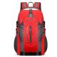 Roter Wanderrucksack