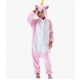 Onesie Tierkostüm Einhorn 140cm (Pink)