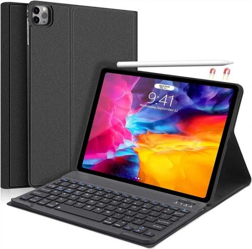 Sengbirch iPad Pro 11 Zoll Hülle mit Tastatur (Schwarz)
