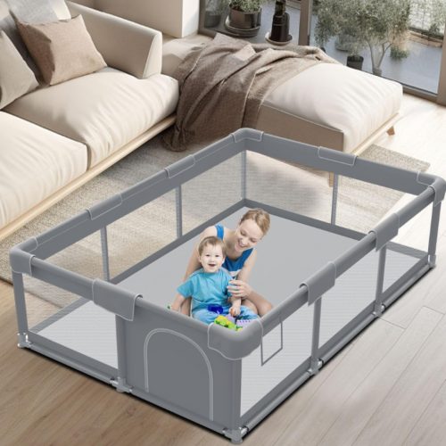 Tenckat Baby tragbarer Spielrahmen 180x120x68cm