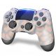 BPlay PS4-kompatibler Controller, Fernbedienungs-Joystick mit Dual-Vibration, Audio-Buchse und Ladegerät (Camo)