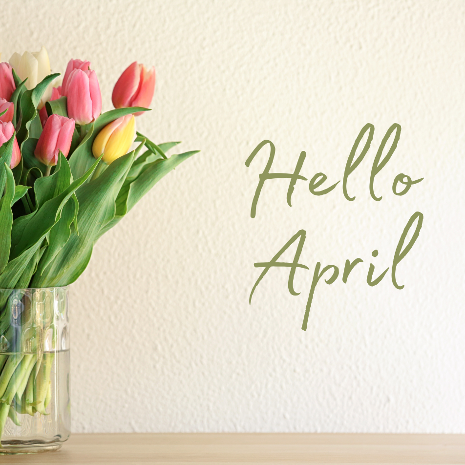 Hallo April, ich habe schon auf dich gewartet!